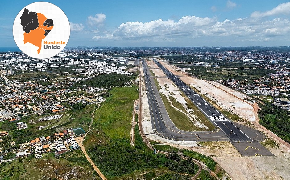 Aeroporto de Salvador passará por reforma na pista principal entre junho e agosto