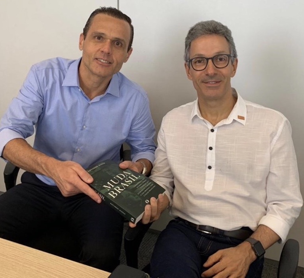 A Com O Governador Romeu Zema, Em Reunião No Cidade Administrativa Presidente Tancredo Neves, Em Belo Horizonte, Mg Em 2019