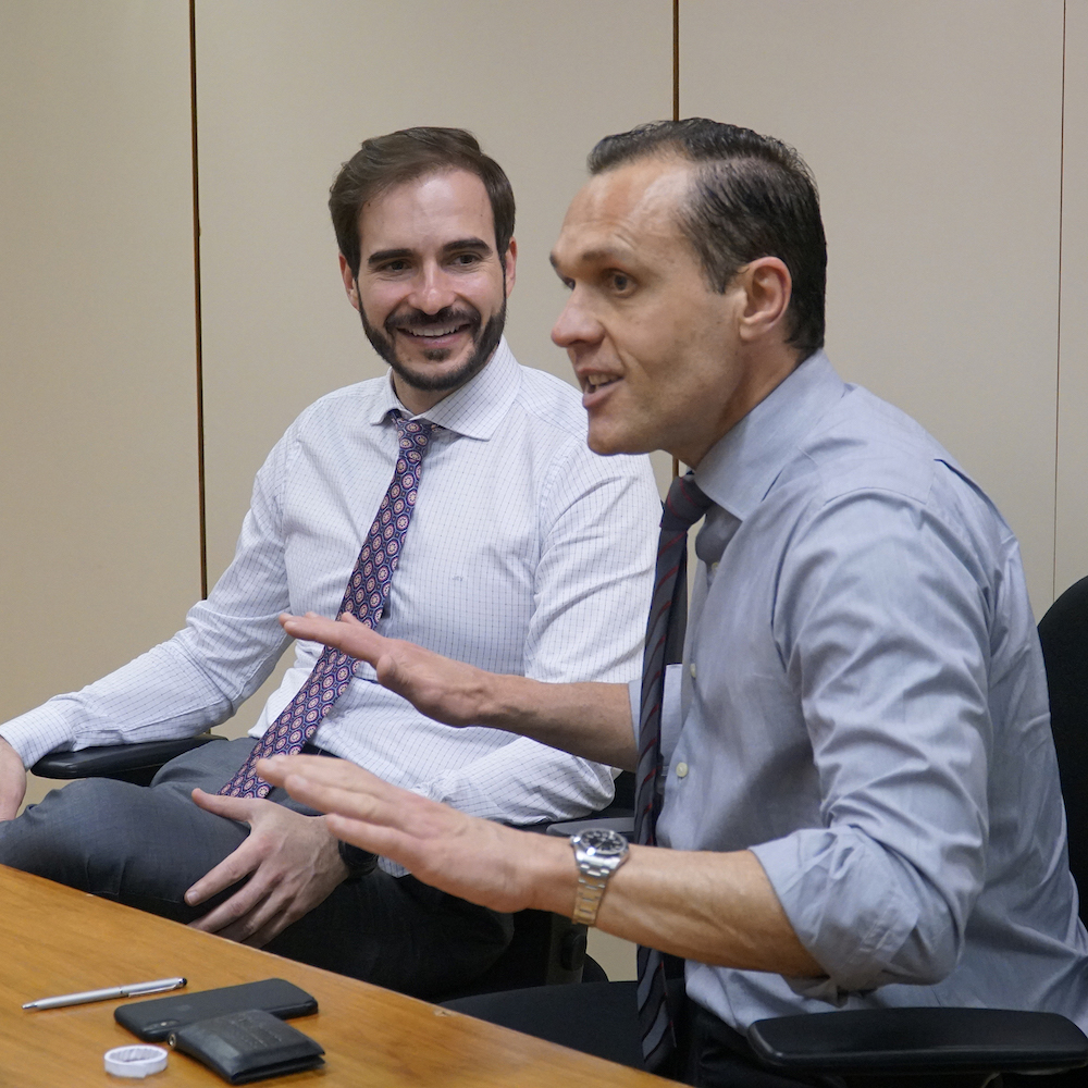 A Com O Sec. Esp. De Modernização Do Estado Da Presidência Da República, José Ricardo Da Veiga, Em Reunião No Palácio Do Planalto