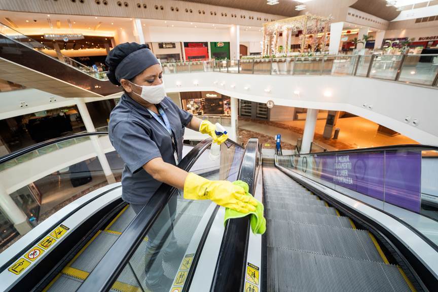 Shoppings do Grupo JCPM adotam medidas de segurança antes de reabertura para o público
