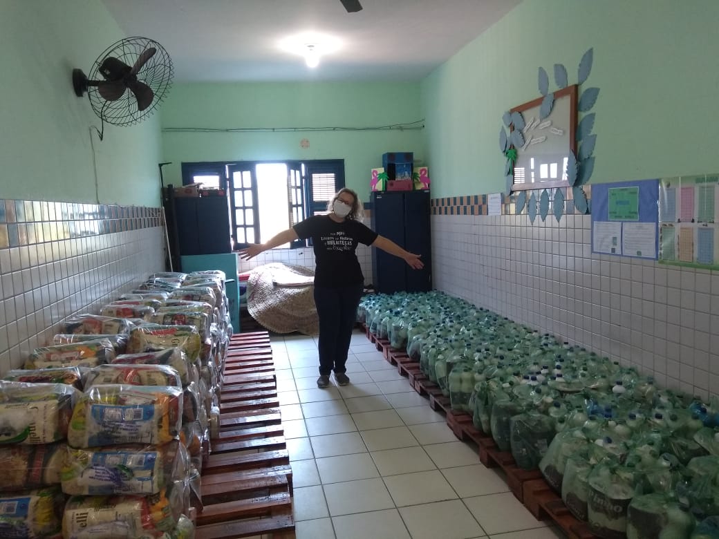 Instituto JCPM doa mais de 1.500 cestas básicas em Fortaleza