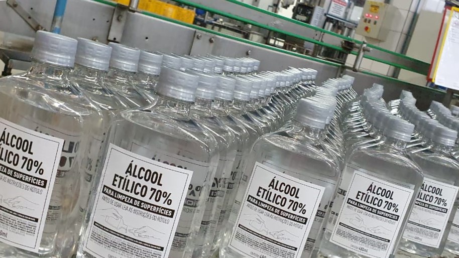 Em ação conjunta com a Cruz Vermelha, e-commerce da Diageo doará álcool 70% para instituições cearenses