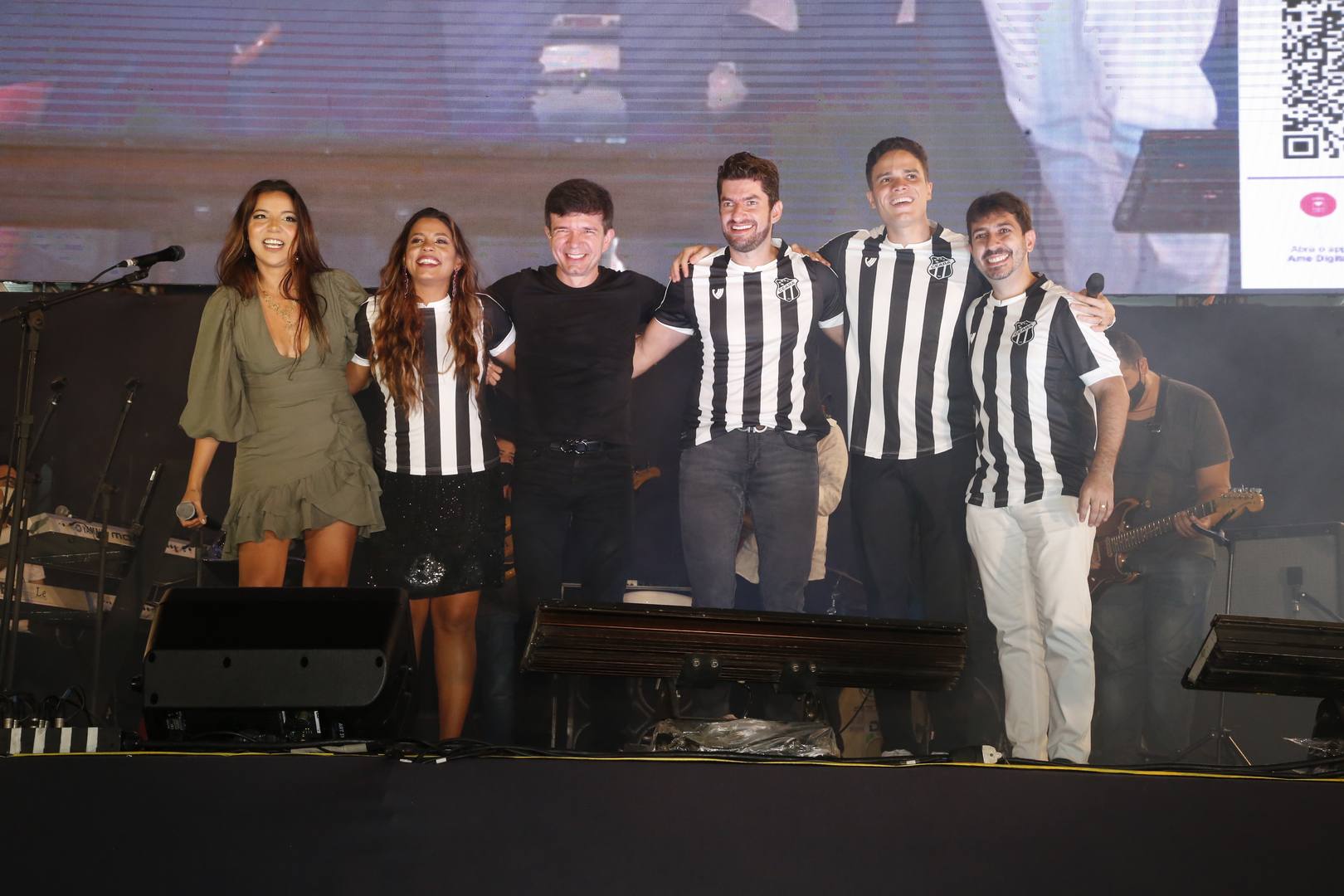 Bruna Ene, Naira Costa, Waldonys, Paulo Benevides, Marcos Lessa E Felipe Adjafre