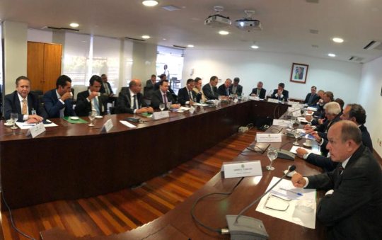 Empresários cearenses recebem garantias de ministros que obras de infraestrutura e segurança hídrica serão aceleradas Empresários cearenses recebem garantias de ministros que obras de infraestrutura e segurança hídrica serão aceleradas