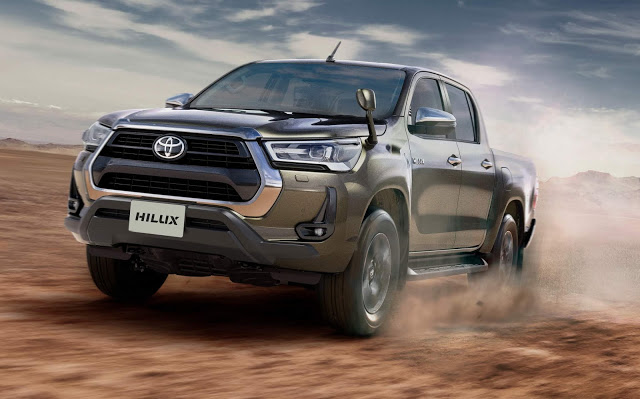 Toyota apresenta no Japão a linha 2021 da Hilux