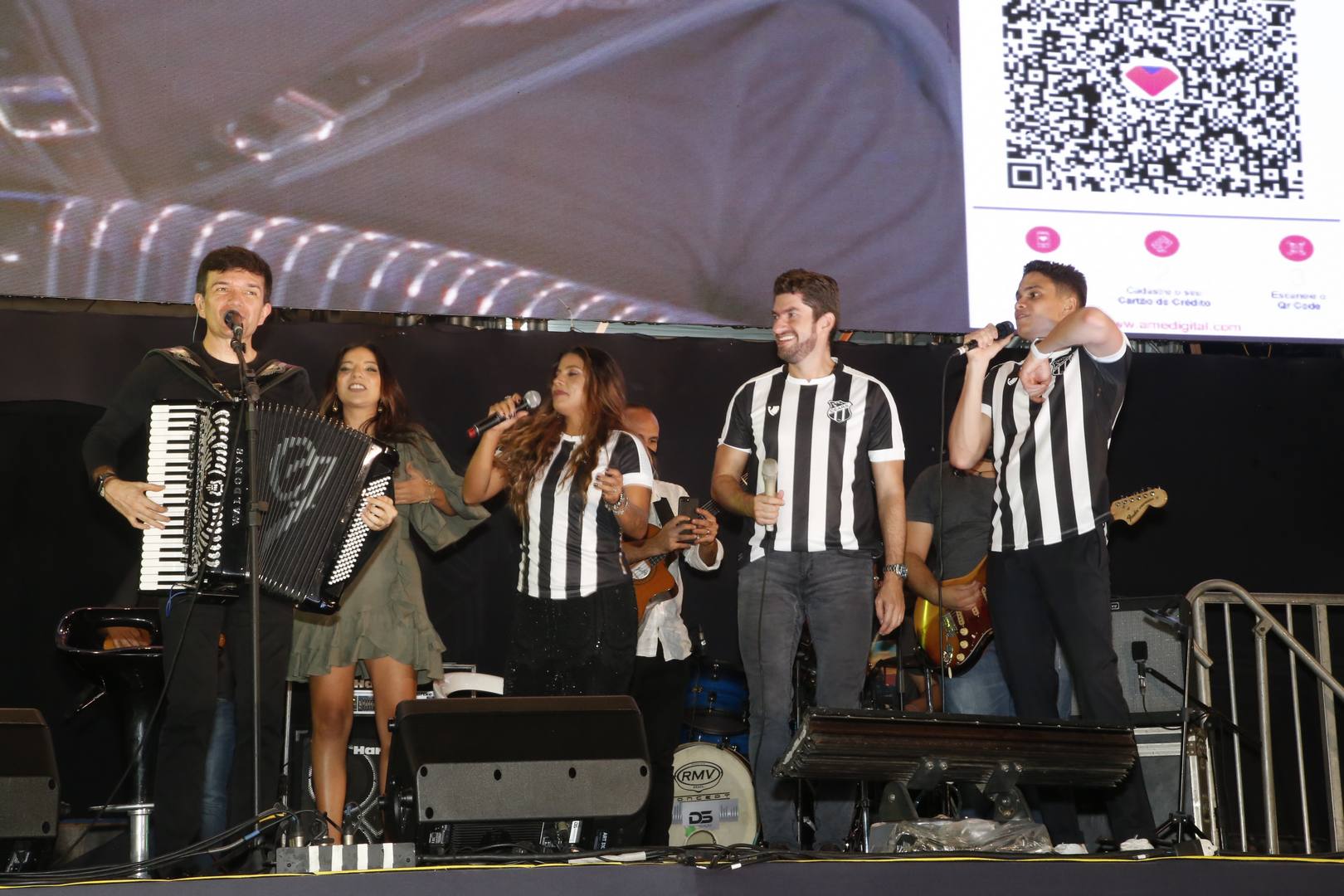 Waldonys, Bruna Ene, Naira Costa, Paulo Benevides E Marcos Lessa