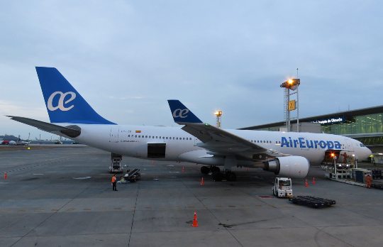 Air Europa realiza promoções especiais para reaquecer a economia do turismo