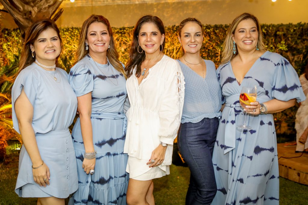 Ticiana Brigido, Tatiana Luna, Maria Lucia Negrao, Raquel Vasconcelos E Claudia Aguiar