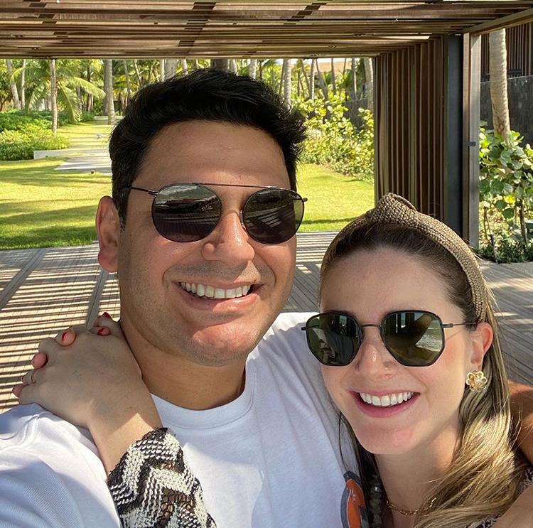 Vanessa Maia e Eduardo Câmara curtem o weekend no Carmel Taíba, em clima de Lua de Mel