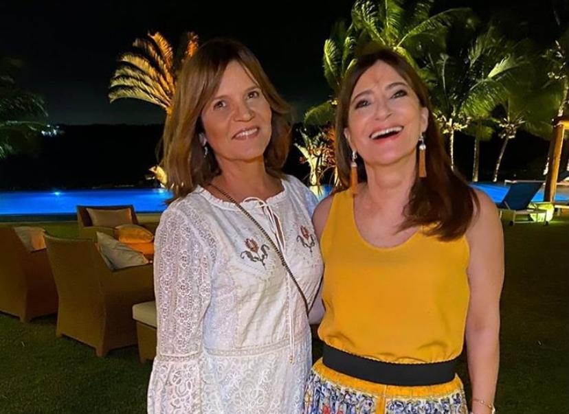 Pretinha Rolim brinda a nova idade na Lagoa do Banana