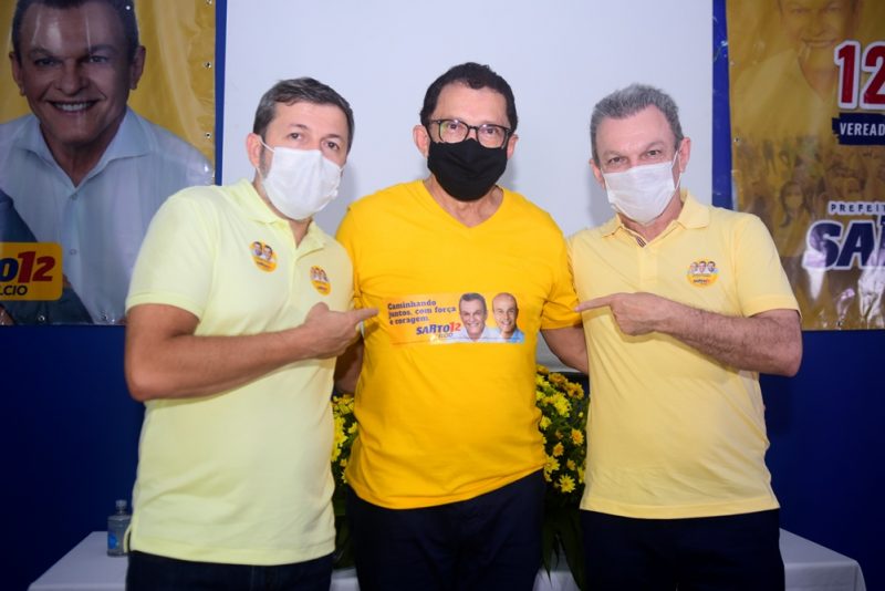 Corrida Eleitoral - Com a presença de Sarto e Élcio Batista, Elpídio Nogueira inaugura oficialmente seu comitê de campanha
