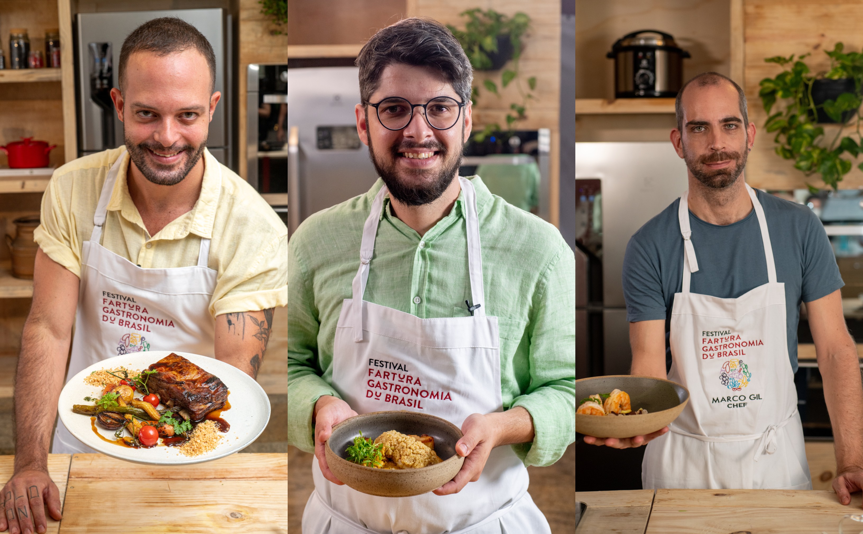 Chefs cearenses compartilham receitas e dicas de gastronomia no Festival Fartura
