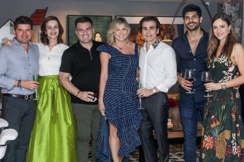 Davi Moura, Glaucia Andrade, Danilo E Patricia Dias, Rodrigo Maia, Lucas Fernandes E Lucia Vilela