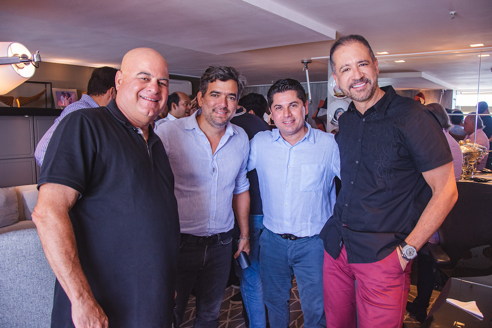 Luciano Cavalcante, Marcelo Franco, Pompeu Vasconcelos E Regis Medeiros