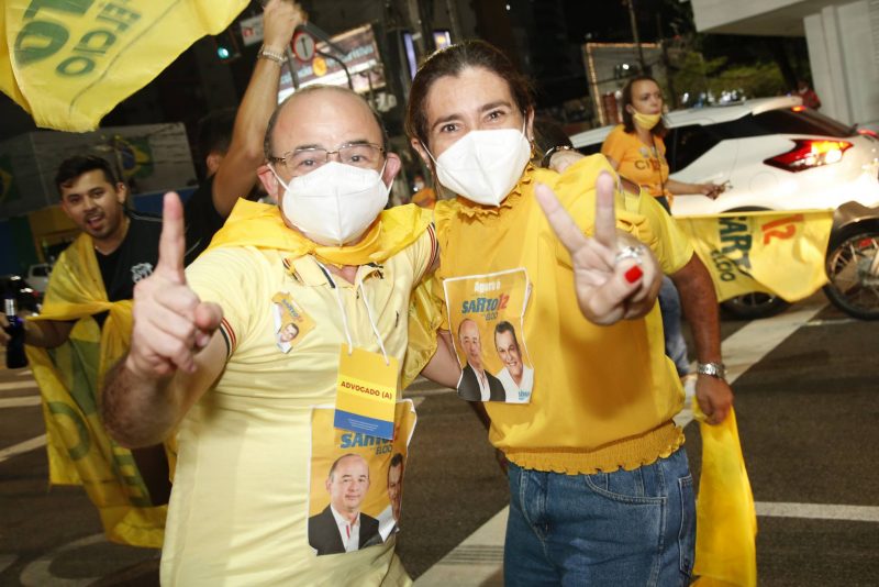 Carreata da vitória - Eleito Prefeito de Fortaleza, Sarto sai às ruas para celebrar sua vitória nas urnas