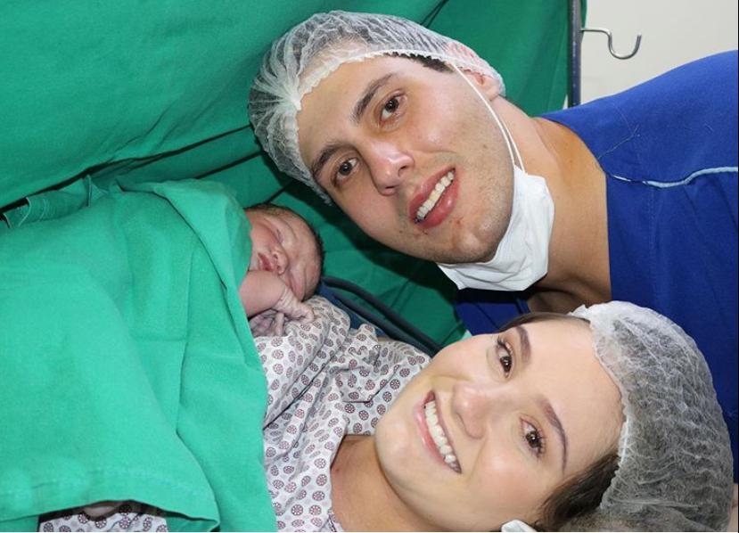 Nasce o primeiro herdeiro de Gabriel Dias Branco e Letícia Teixeira Nasce o primeiro herdeiro de Gabriel Dias Branco e Letícia Teixeira