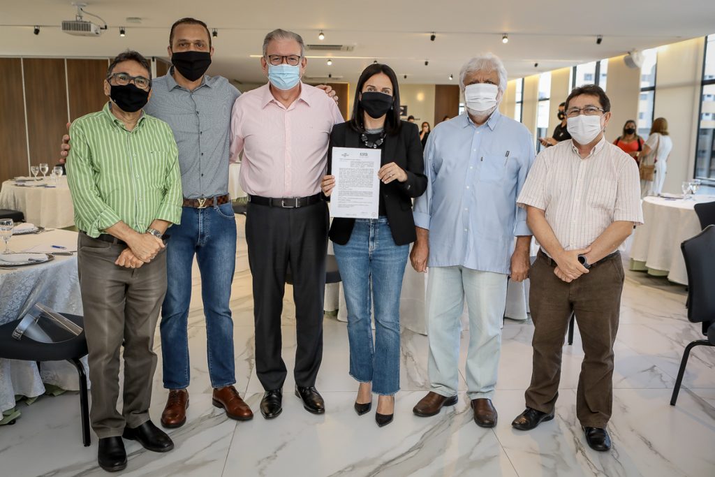 Airtom Gonsalves, Eduardo Diogo, Ricardo Cavalcante, Veridiana Soares, Joaquim Cartaxo E Alcir Porto