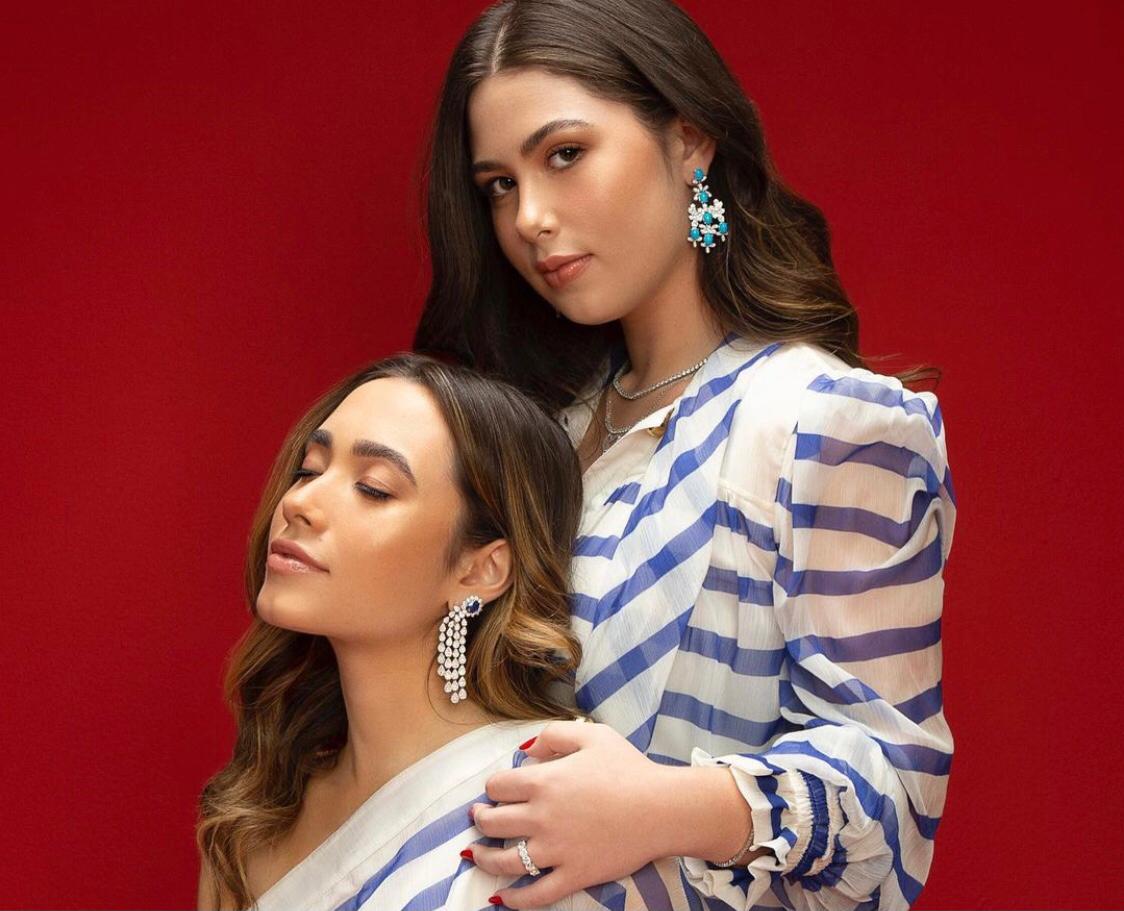 Lissa e Marcela Dias Branco brilham juntas na campanha de Natal da Diamond Design Lissa e Marcela Dias Branco brilham juntas na campanha de Natal da Diamond Design