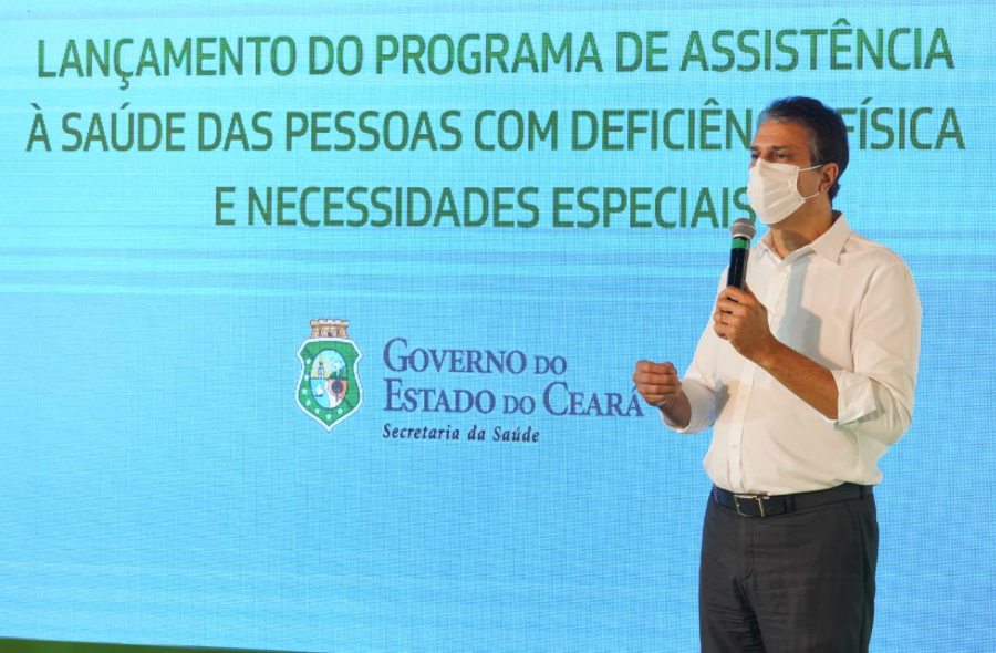Camilo lança programa de assistência à saúde de pessoas com deficiência no CE