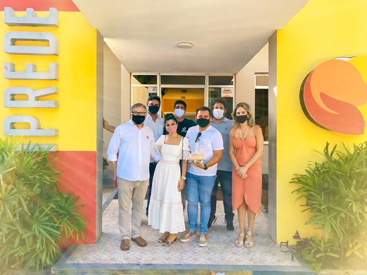 Iprede recebe a visita de Xand Avião e Isabele Temóteo Iprede recebe a visita de Xand Avião e Isabele Temóteo