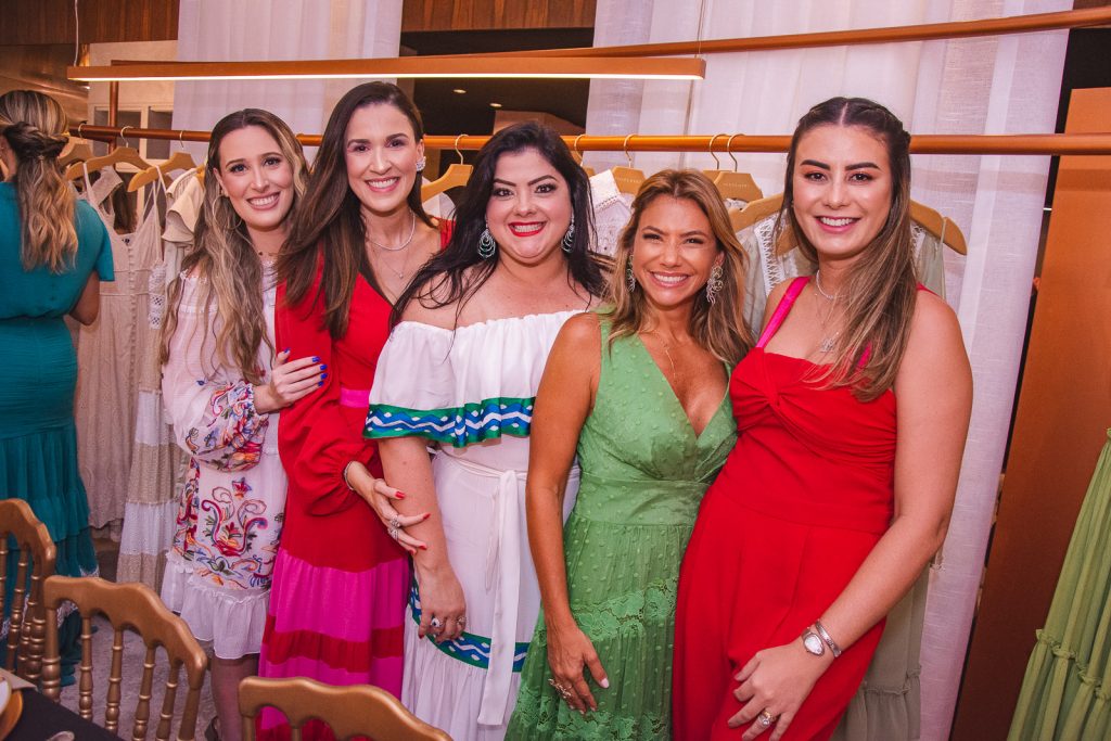 Monique Sales, Giuliana Botelho, Viviane Almada, Vanessa Queiros E Mariana Pimenta
