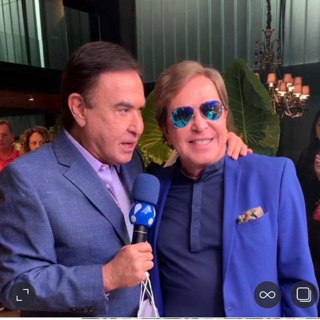 
				Amaury Jr e Lalá Medeiros
				