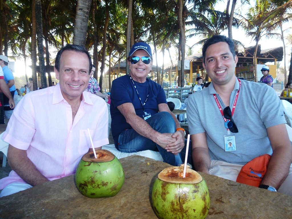 
				João Dória, Lalá Medeiros e Murilo Pascoal
				