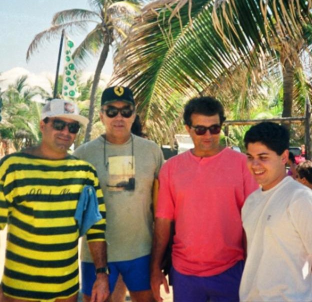 
				Luciano Cavalcante, Alberto Fiuza, Arialdo Pinho e Pompeu Vasconcelos 
				