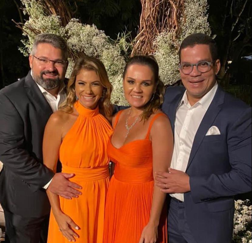 Cearenses marcam presença no casamento do herdeiro de João Adibe em Belo Horizonte