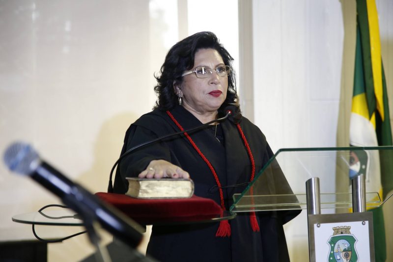Nova Gestão - Em cerimônia virtual, Nailde Pinheiro toma posse como presidente do TJCE