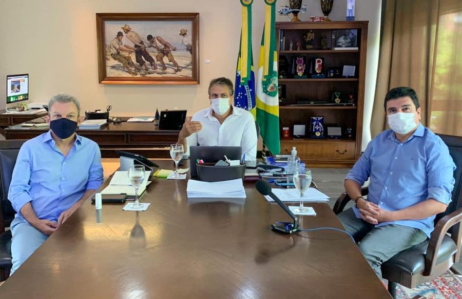 Camilo e Sarto discutem ações para coibir o descumprimento de medidas restritivas