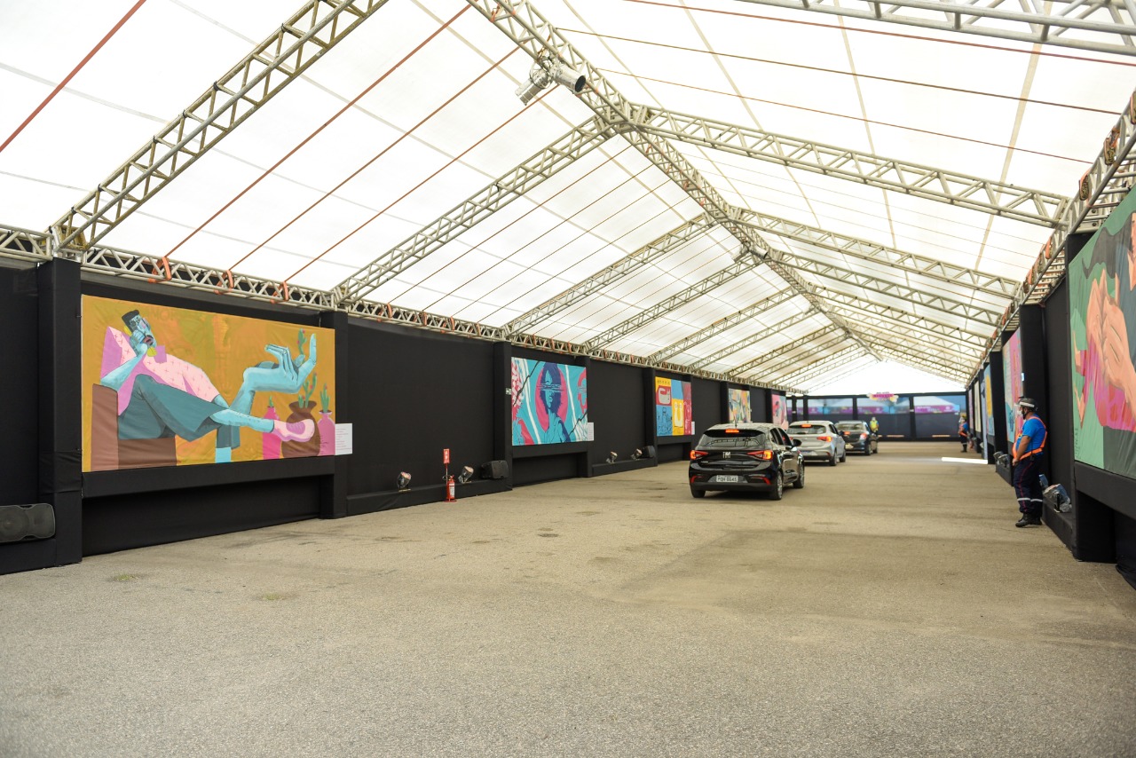 Exposição “Arte de rua mudando vidas” segue aberta ao público na Arena Castelão