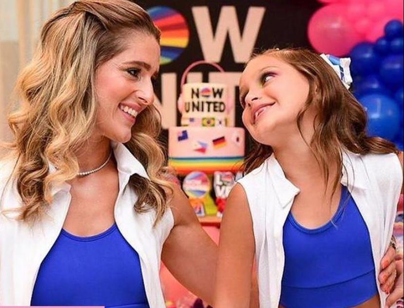 Rebeca Leal e Bruno Bastos celebram a nova idade de Athina