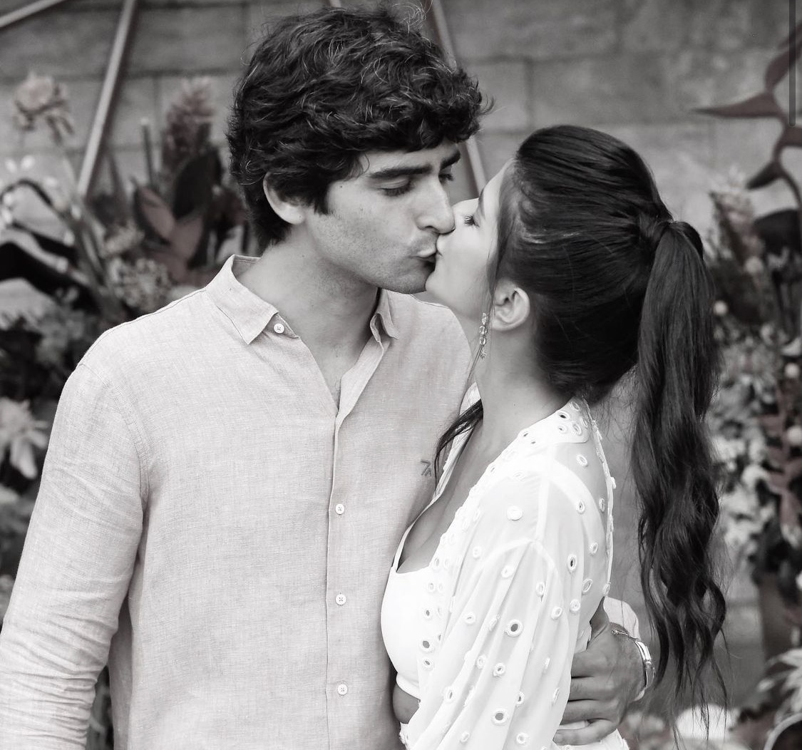 Marcela Pinto e André Carneiro comemoram seis meses de namoro