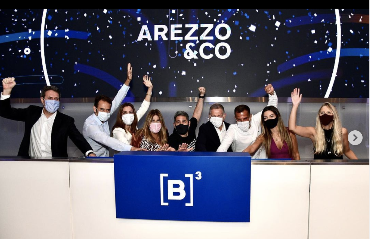 Arezzo & CO celebra 10 anos de seu IPO