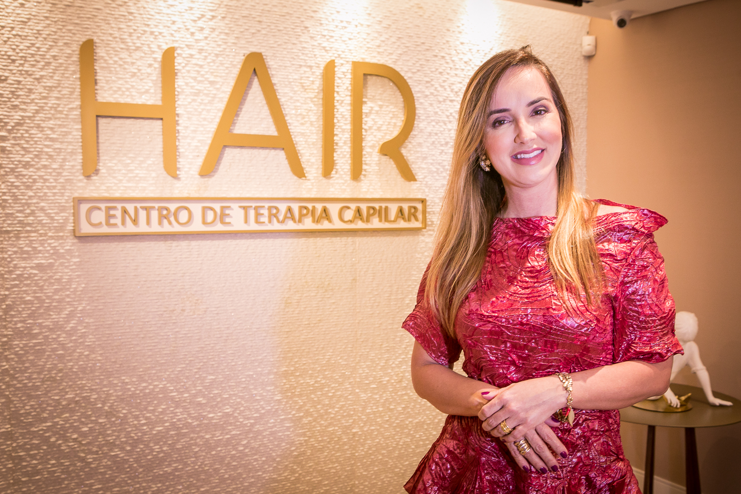 Kaline Ferraz se prepara para inaugurar Centro de Terapia Capilar em Fortaleza