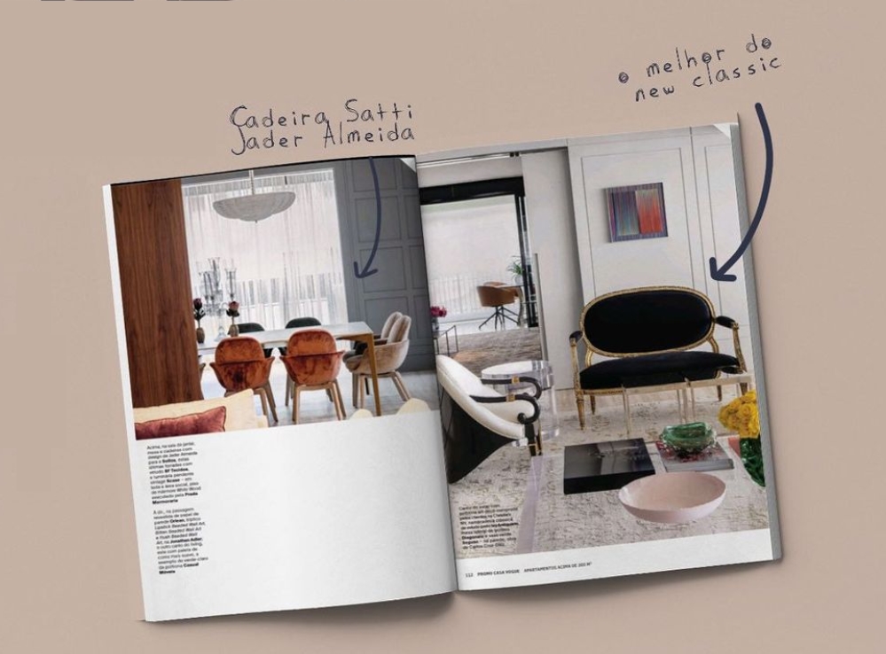 Móveis da Galpão Design são destaques no Yearbook 2021 da Casa Vogue