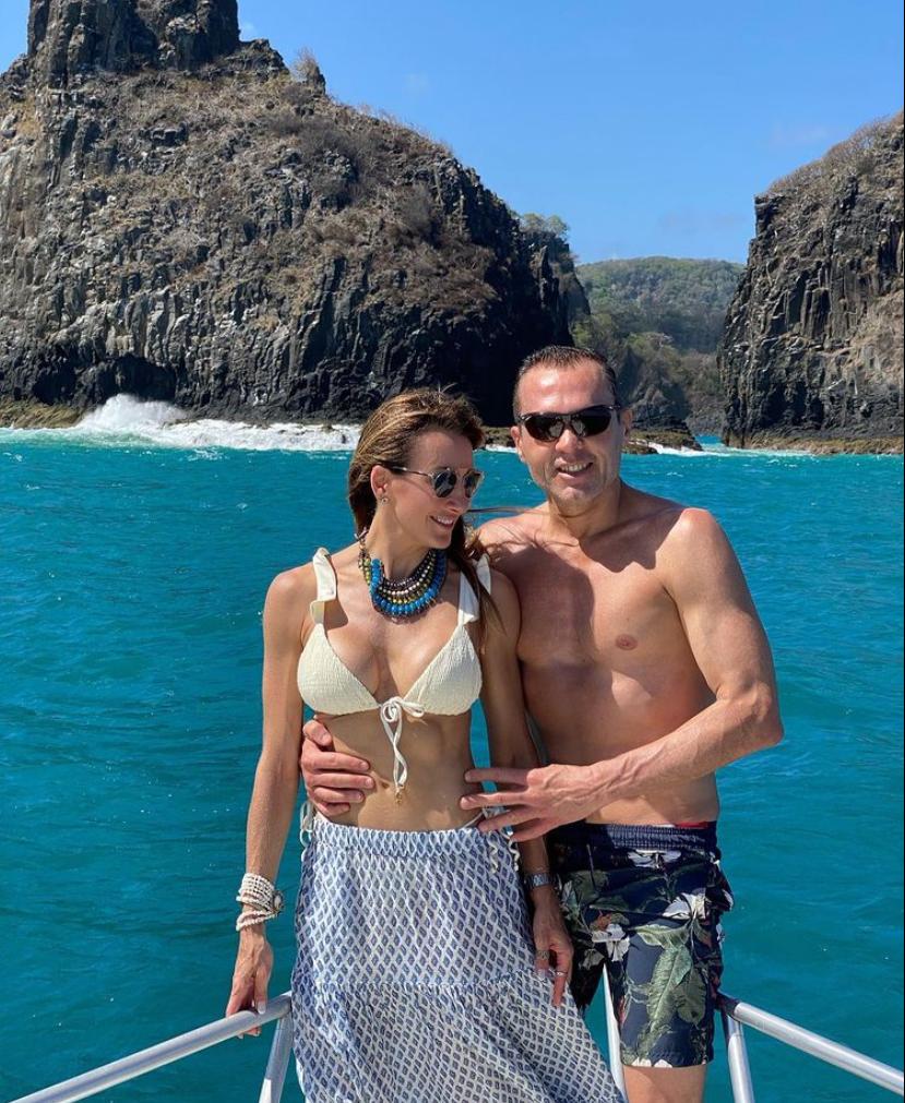 Melaine Fernandes e Eduardo Diogo curtem fim de semana à dois em Fernando de Noronha