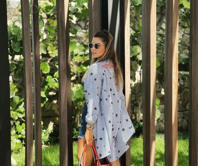 Mariana Pinto curte o fim de semana no Carmel Taíba