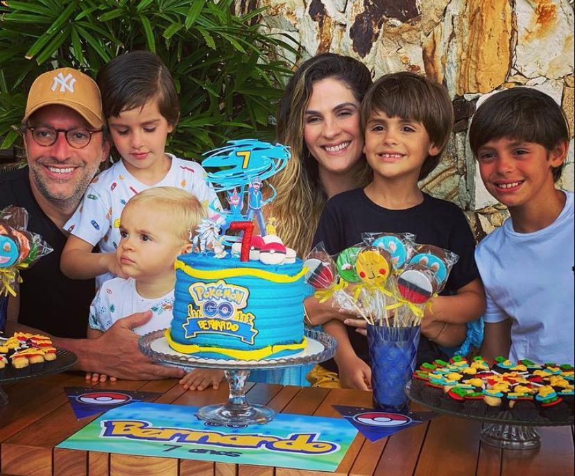 Mariana Mota e Francisco Marinho festejam a nova idade do filho Bernardo