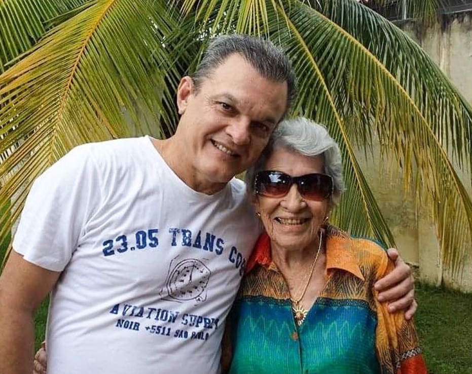 José Sarto celebra a nova idade da mãe, Dona Licinha