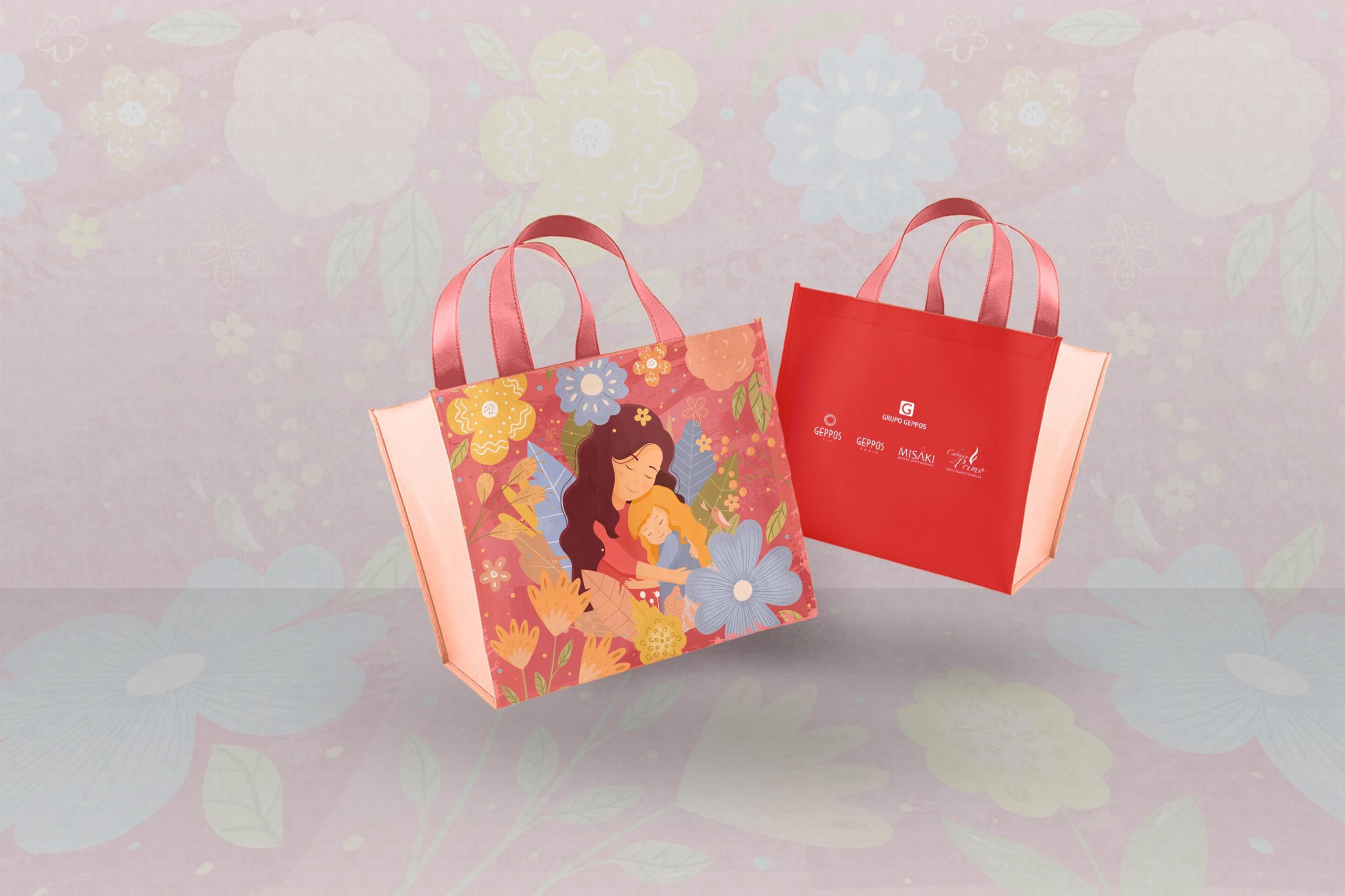 Grupo Geppos lança ecobag exclusiva para pedidos via delivery em comemoração ao Dia das Mães