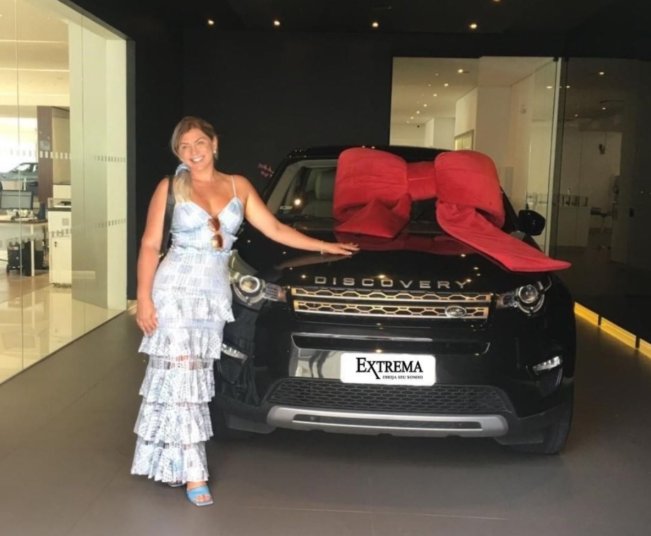 Genice Brandão é a mais nova dona de um Discovery Sport HSE