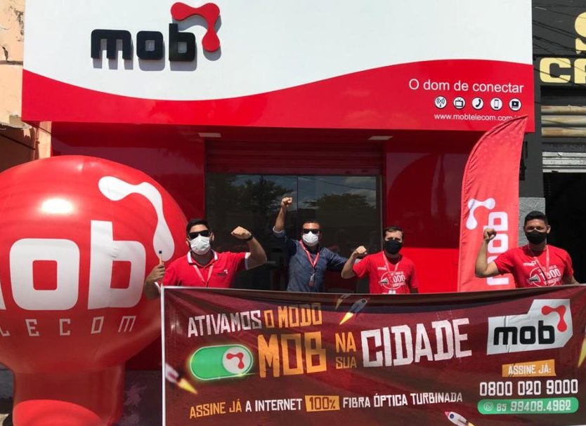 Mob acelera seu plano de expansão e inaugura sua 65ª unidade no Maranhão