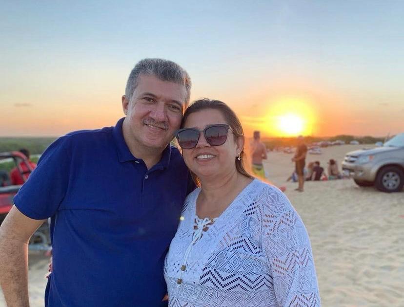 Antônio Henrique celebra a nova idade da esposa, Edileusa Bandeira