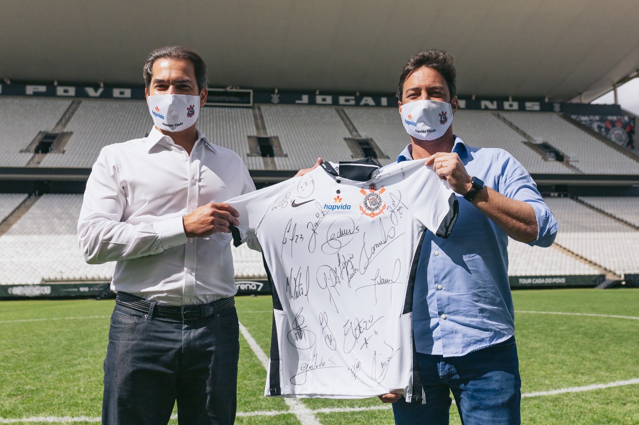 Hapvida firma parceria com o Corinthians e lança plano para os torcedores