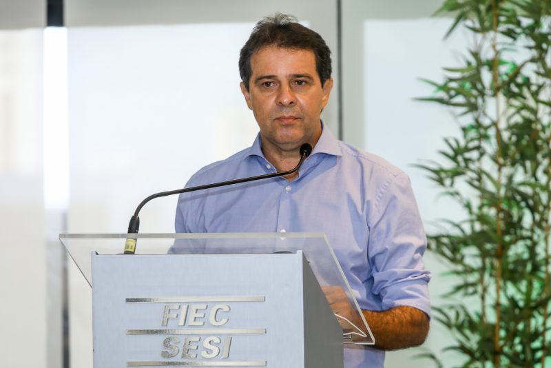 pandemia e desenvolvimento - Ricardo Cavalcante recebe o presidente da AL, Evandro Leitão, e comitiva de parlamentares na FIEC