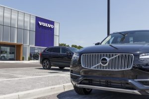 Volvo Car And Suv Dealership. Volvo Is A Subsidiary Of The Chinese Automotive Company Geely Iii