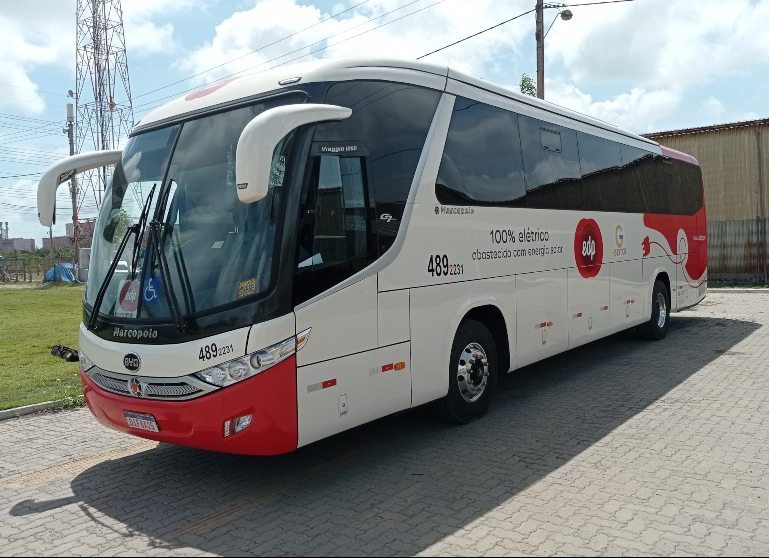 Ônibus elétrico evita a emissão de 40 toneladas de CO² no ar em nove meses