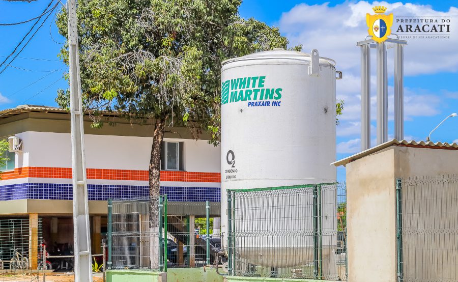 HMED de Aracati ganha tanque especial para armazenar o oxigênio hospitalar